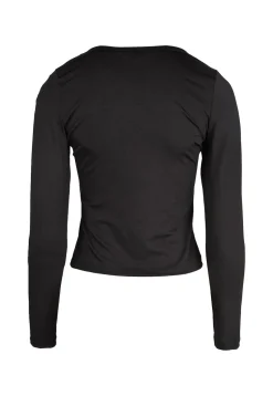BLU0096-NEG ​​Women's Basic Blouse