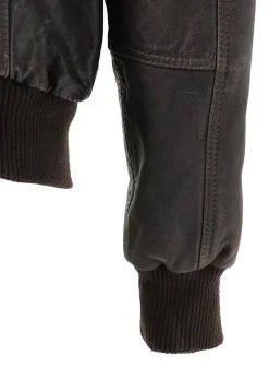 CHQ0005-CAF Men's Leather Jacket