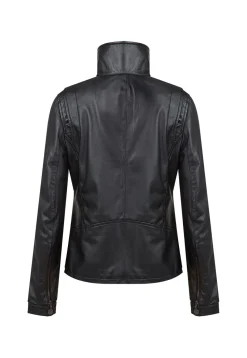 CHQ0098-NEG Women's Leather Jacket