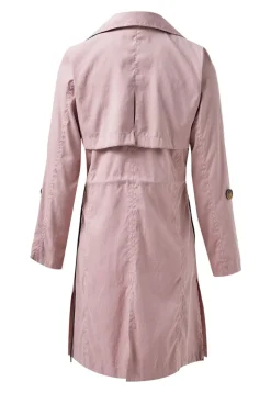 CHQ0059-ROS Women's Long Open Jacket