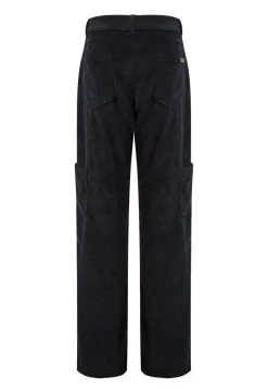 PAN0088-NEG Women's Corduroy Cargo Pants